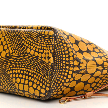 Louis Vuitton Monogram Kusama Waves Neverfull MM Yellow 10 of 13