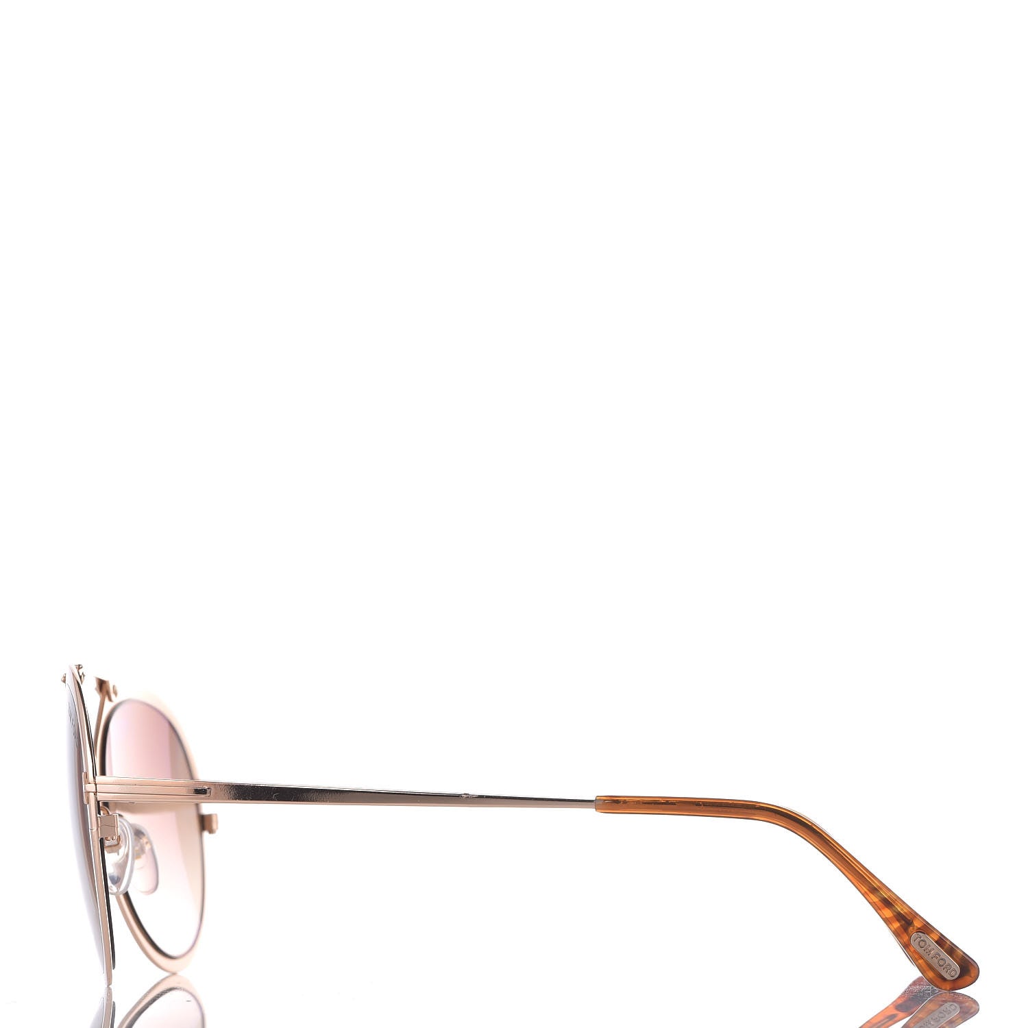 Tom Ford Dashel Sunglasses TF508 Rose Gold 2 of 7