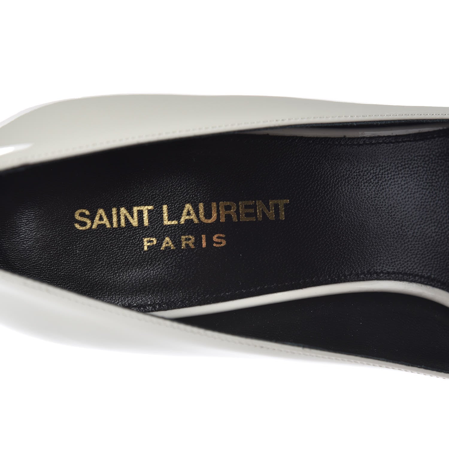 Saint Laurent Patent Opyum 85 Pumps 39 Neutro 6 of 10