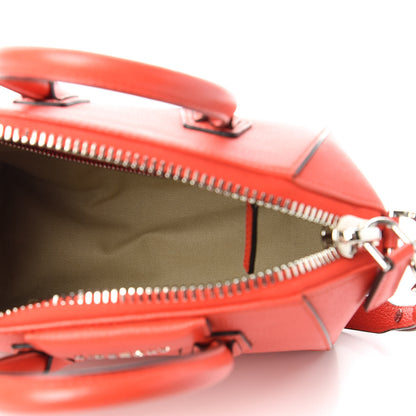 Givenchy Sugar Goatskin Mini Antigona Pop Red 5 of 10