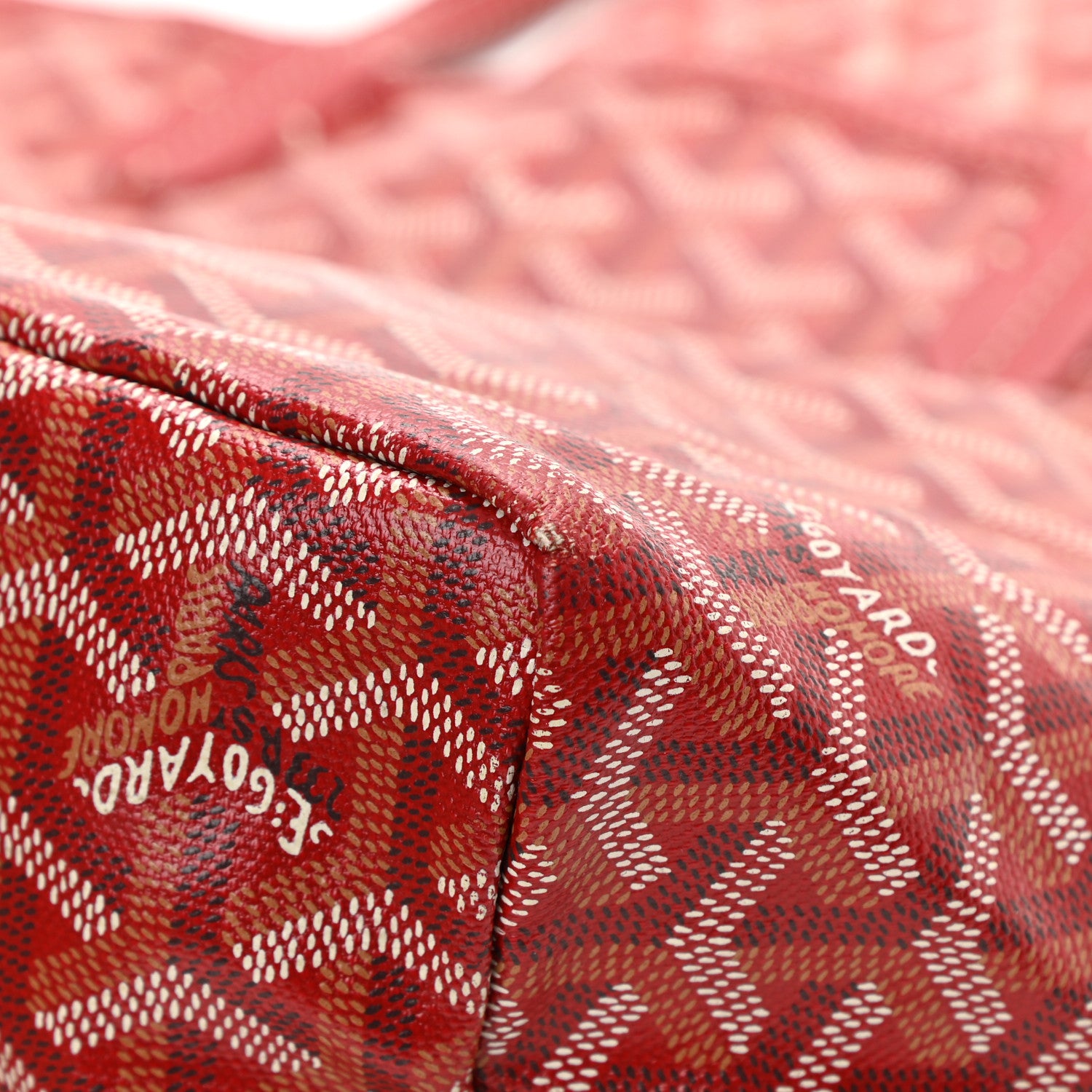 Goyard Goyardine Saint Louis PM Red 11 of 14