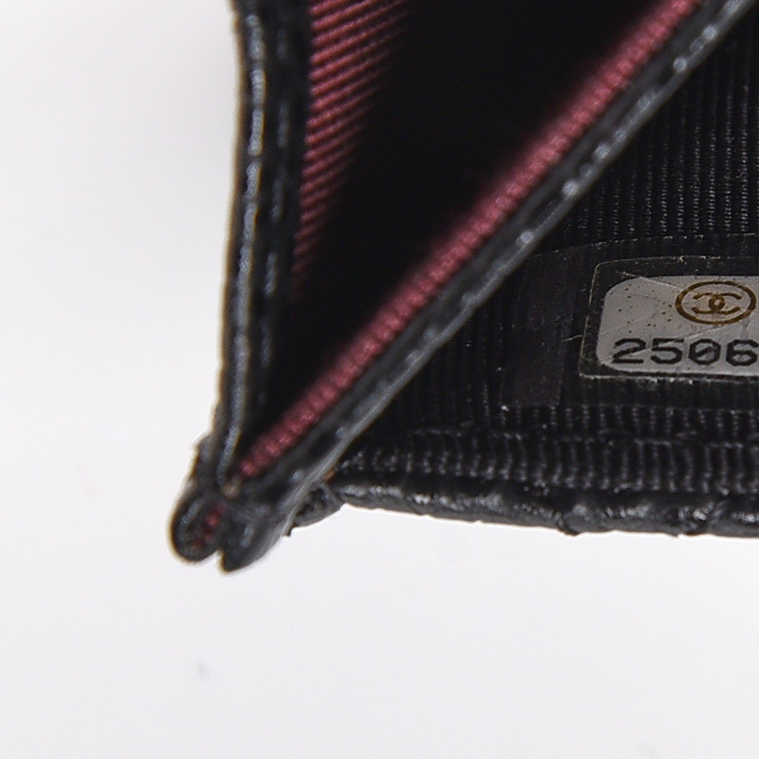 Chanel Caviar Quilted Flap Card Holder Black 8 of 9