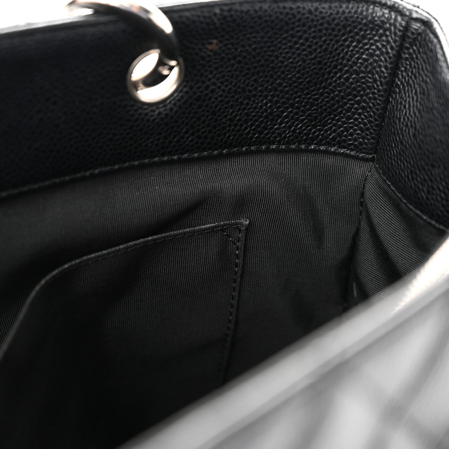Chanel Caviar Quilted Grand Shopping Tote GST Black 11 of 14
