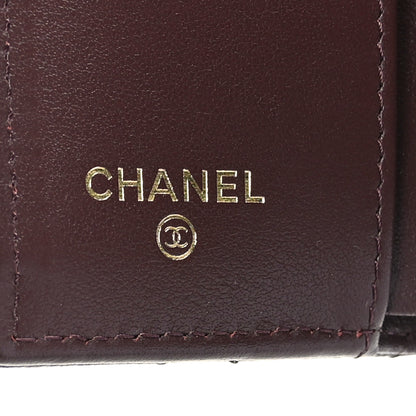 Chanel Caviar Quilted Double Flap Wallet Black 7 of 8