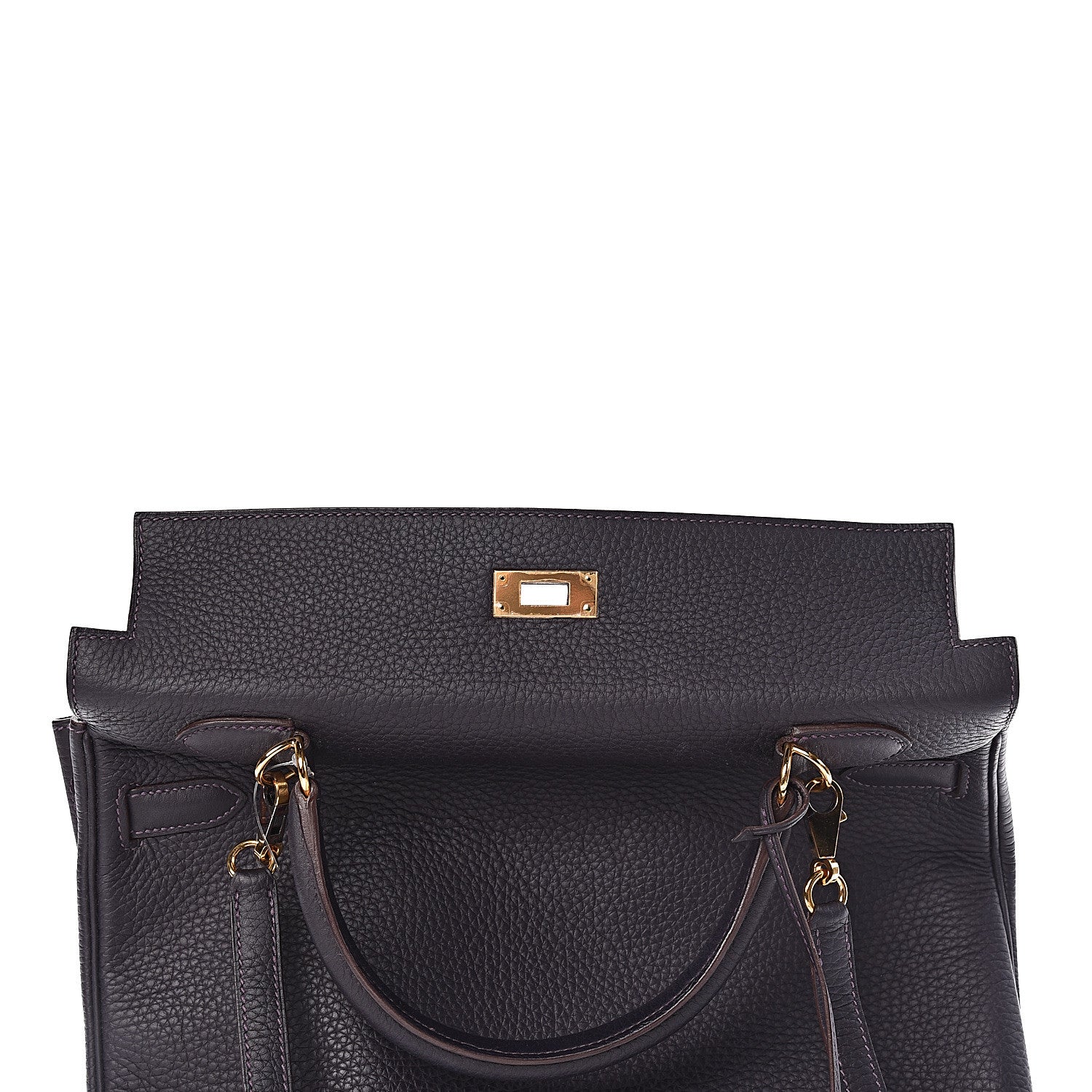 Hermes Taurillon Clemence Kelly Retourne 35 Raisin 11 of 46