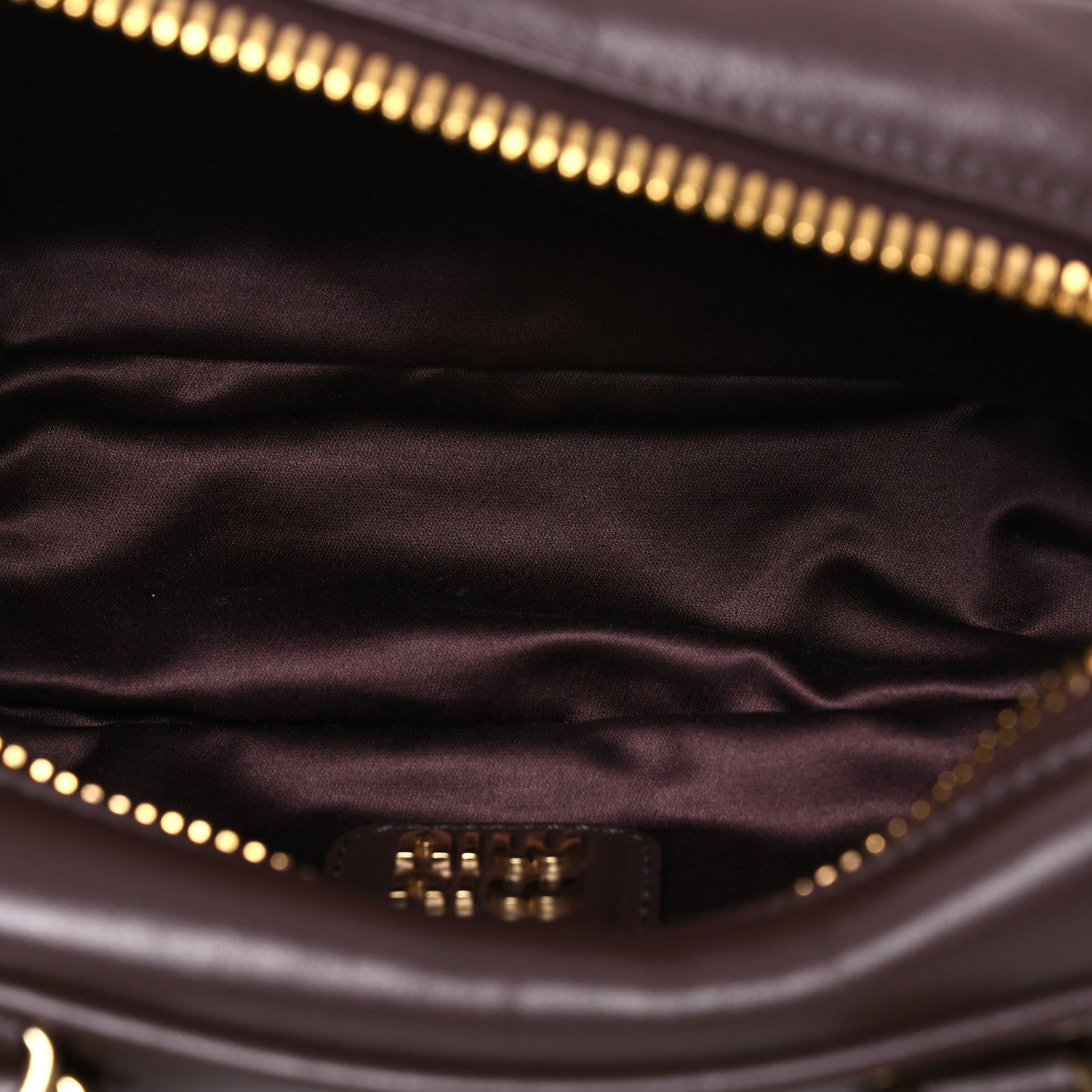 Miu Miu Calfskin Regular Arcadie Top Handle Bag Radica 5 of 12