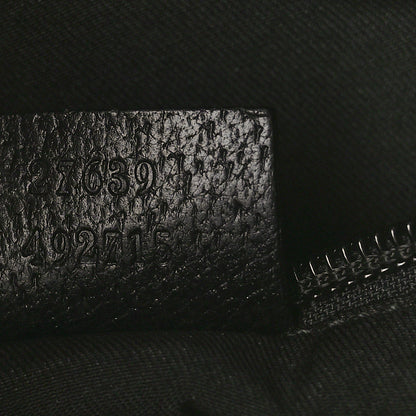 Gucci GG Monogram Messenger Crossbody Bag Black 7 of 9