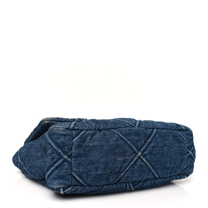 Chanel Denim Quilted Medium Chanel 19 Flap Blue 4 of 10
