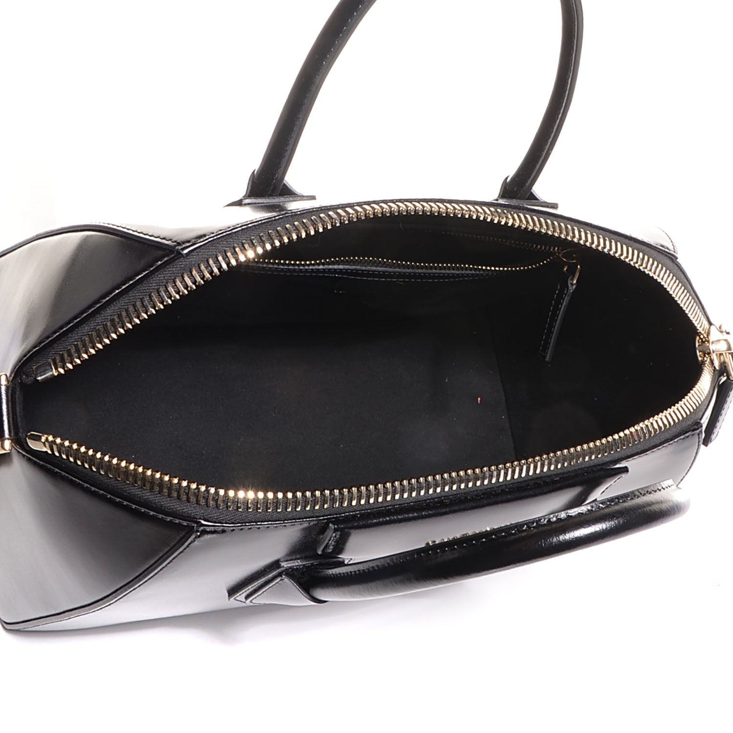 Givenchy Shiny Lord Calfskin Medium Antigona Black 5 of 10