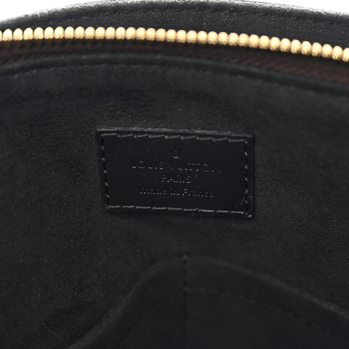Monogram Flower Zipped Tote PM Black
