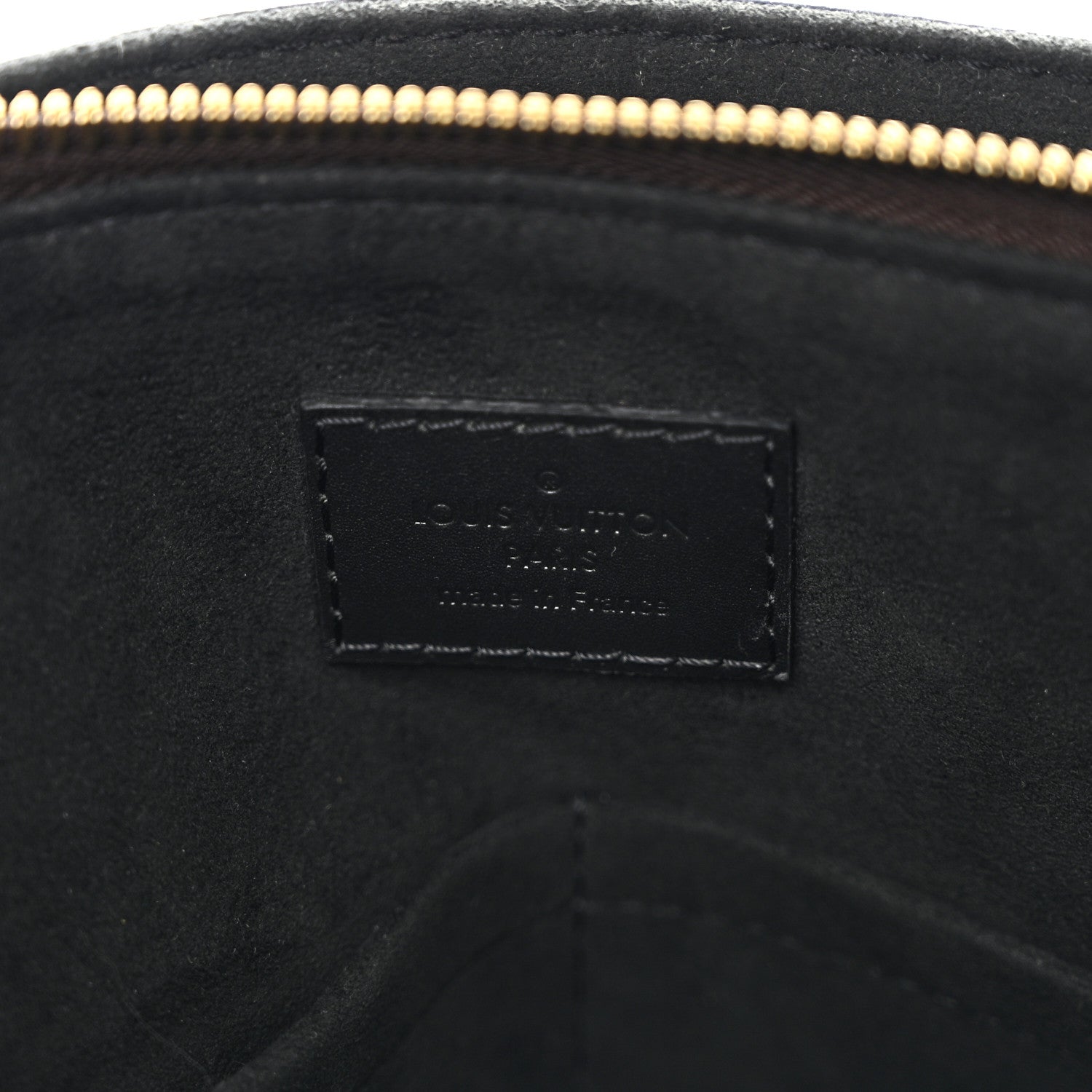 Louis Vuitton Monogram Flower Zipped Tote PM Black 6 of 10