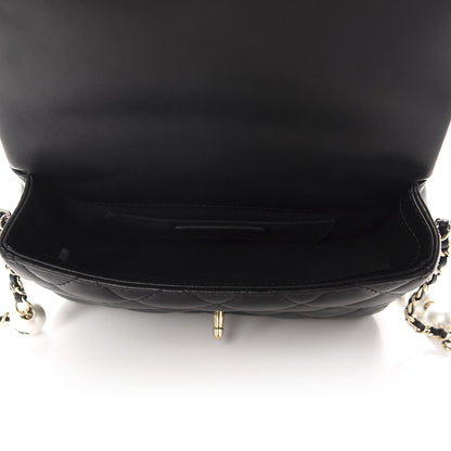 Chanel Lambskin Quilted Small My Precious Flap Black 5 of 11