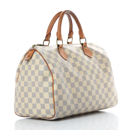 Louis Vuitton Damier Azur Speedy 30 3 of 17
