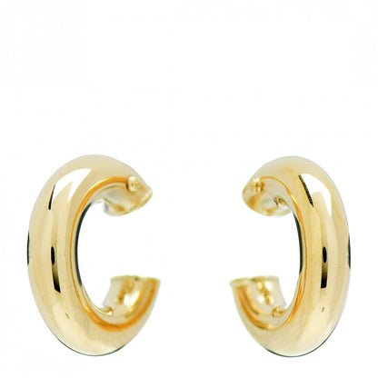 Roberto Coin 18K Yellow Gold Mini Hoop Earrings 1 of 4