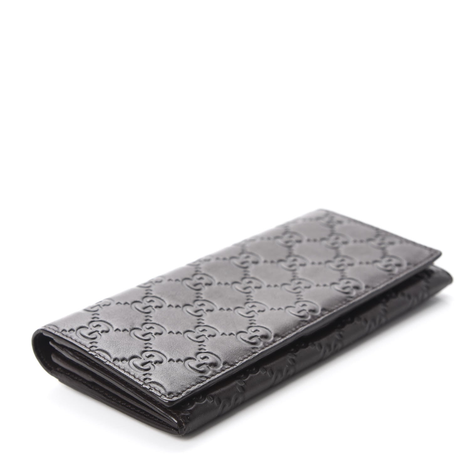 Gucci Guccissima Avel Continental Flap Wallet Brown 4 of 9