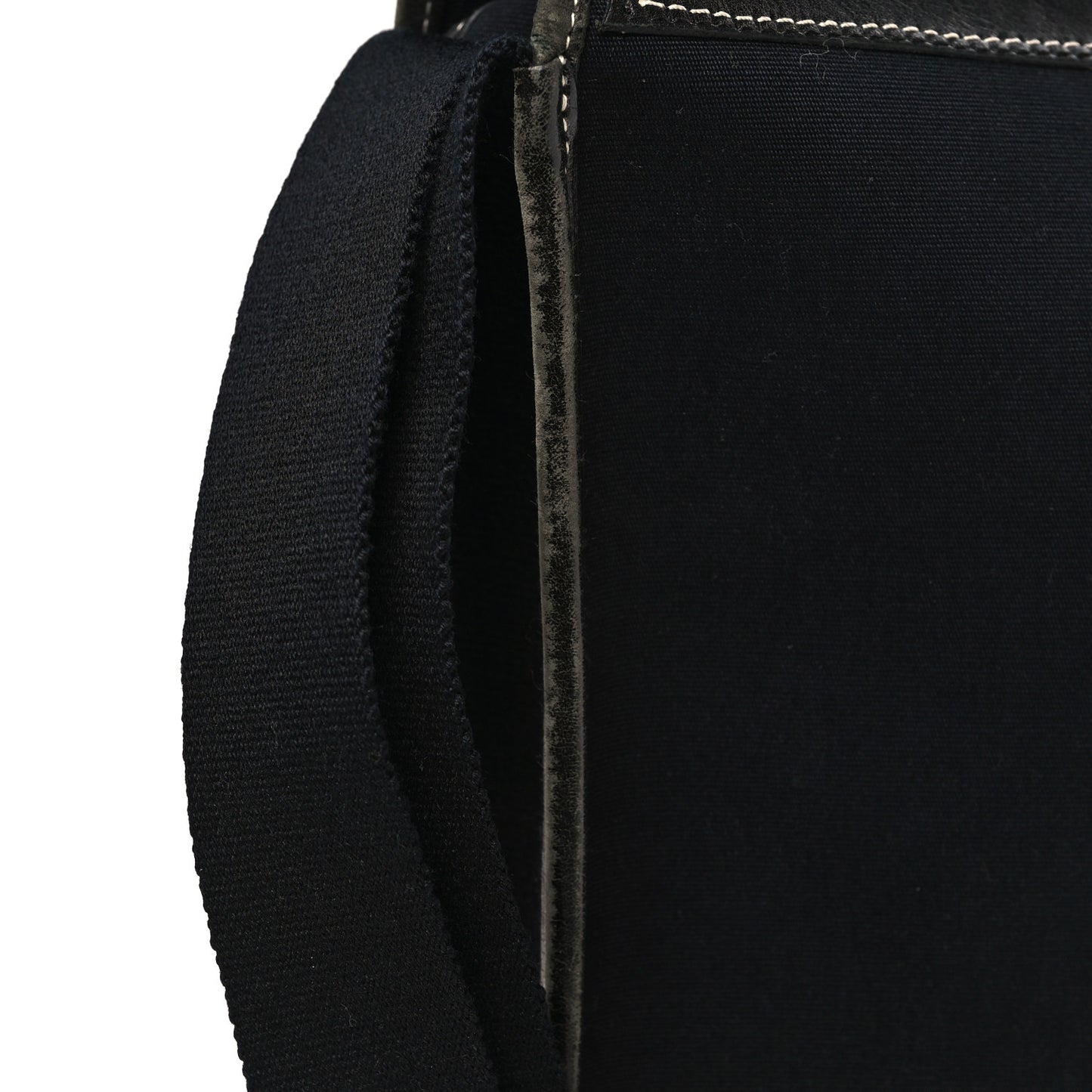 Toile Officier Buenaventura Messenger Bag Black