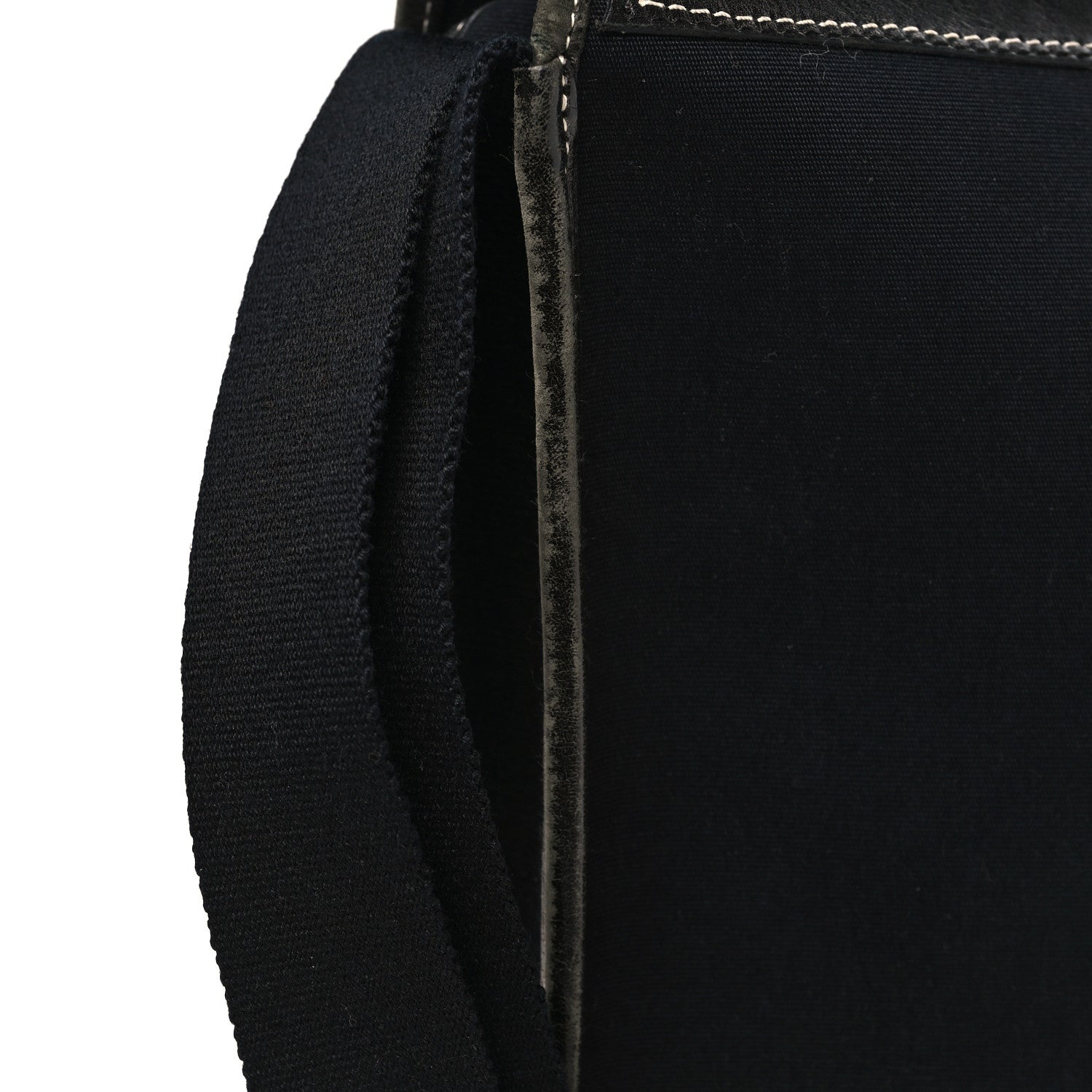 Hermes Toile Officier Buenaventura Messenger Bag Black 10 of 11