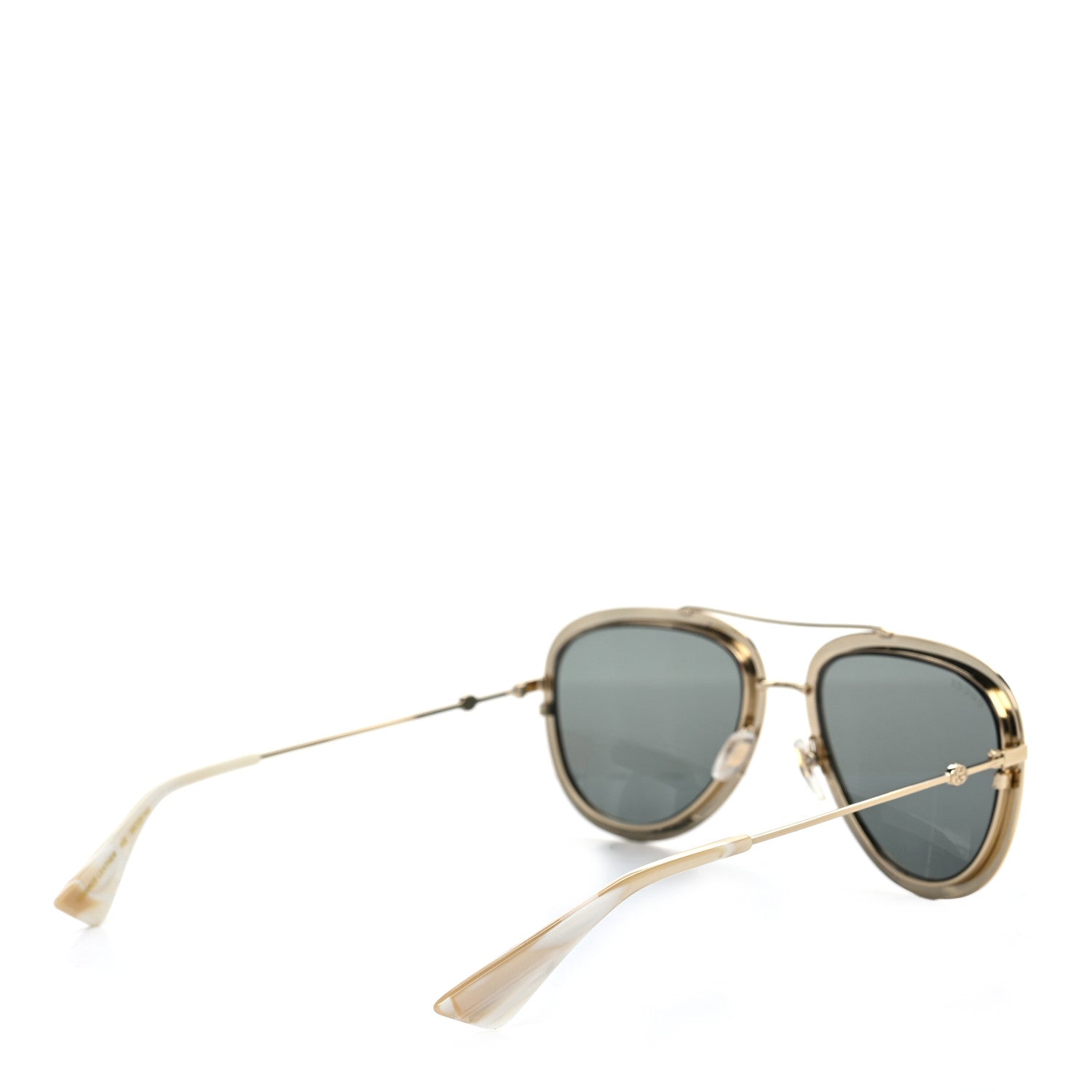 Gucci Snakeskin Print Metal Aviator Sunglasses GG0062S Multicolor 4 of 8