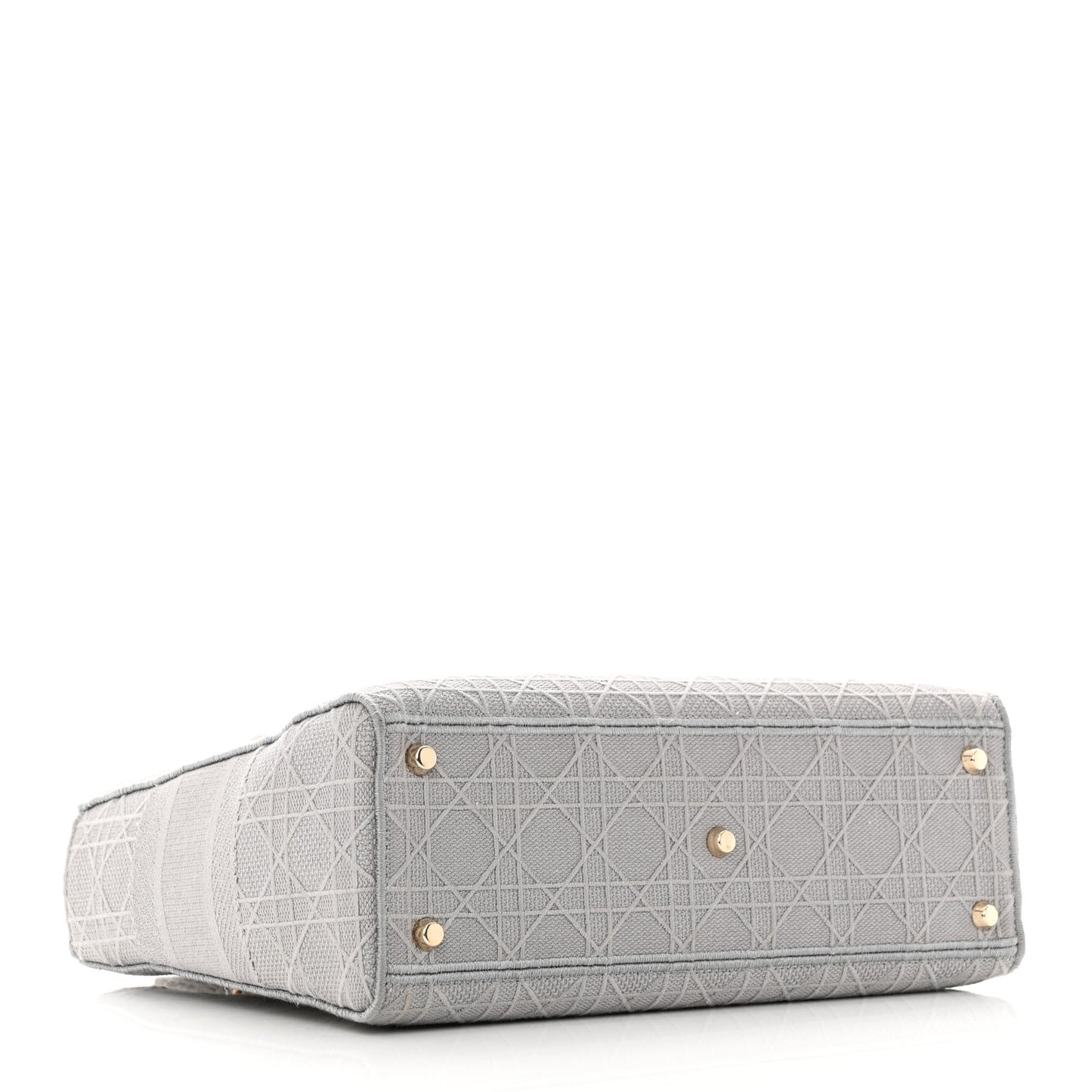 Canvas Embroidered Cannage Lady D-Lite Gray