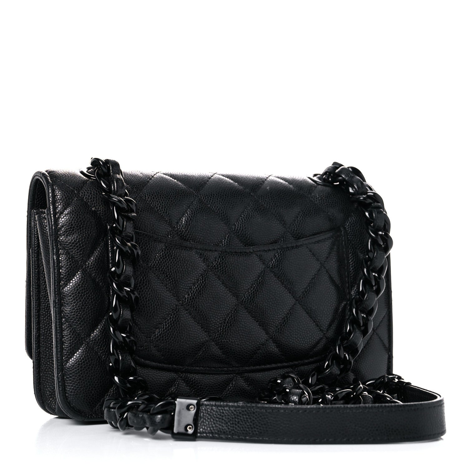 Chanel Caviar Quilted My Everything Wallet On Chain WOC Black 3 of 25