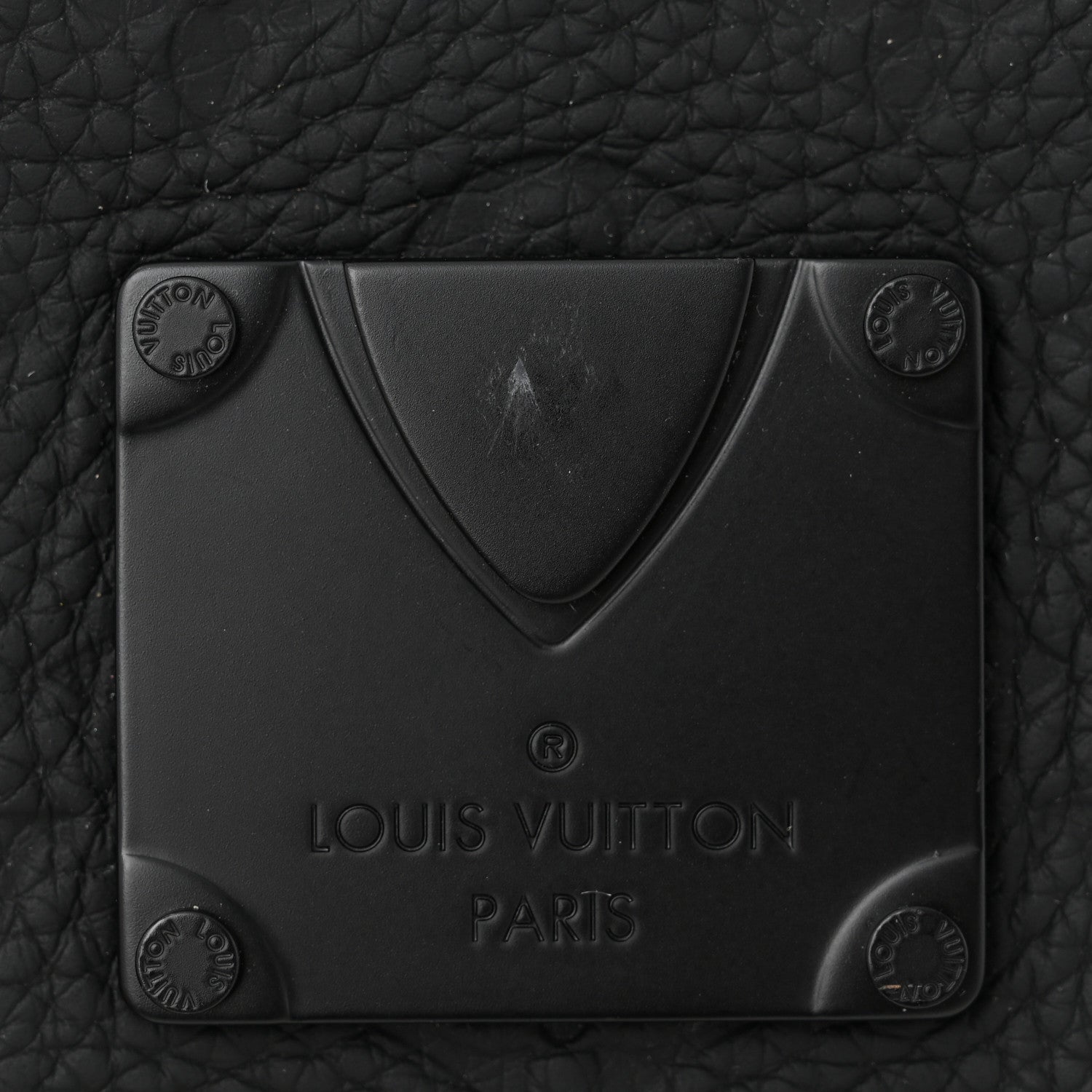 Louis Vuitton Taurillon Monogram S Lock Wearable Wallet Black 10 of 10