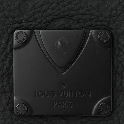 Louis Vuitton Taurillon Monogram S Lock Wearable Wallet Black 10 of 10