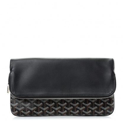 Goyard Goyardine Sainte Marie Soft Clutch Black 1 of 7