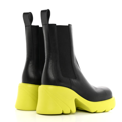 Bottega Veneta Calfskin Flash Ankle Boots 41 Black Kiwi 4 of 11