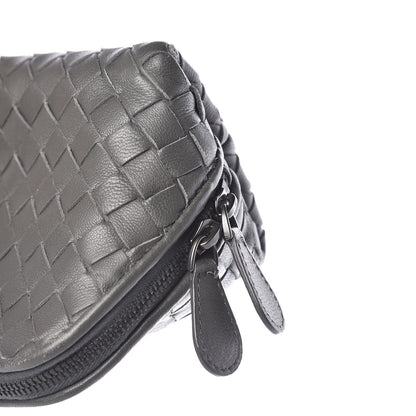 Bottega Veneta Nappa Intrecciato Cosmetic Pouch Grey 11 of 11