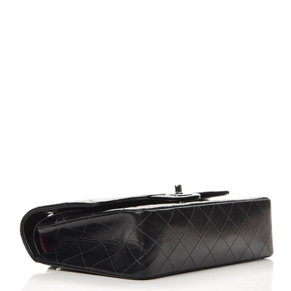 Chanel Lambskin Quilted Medium Double Flap Black 5 of 12