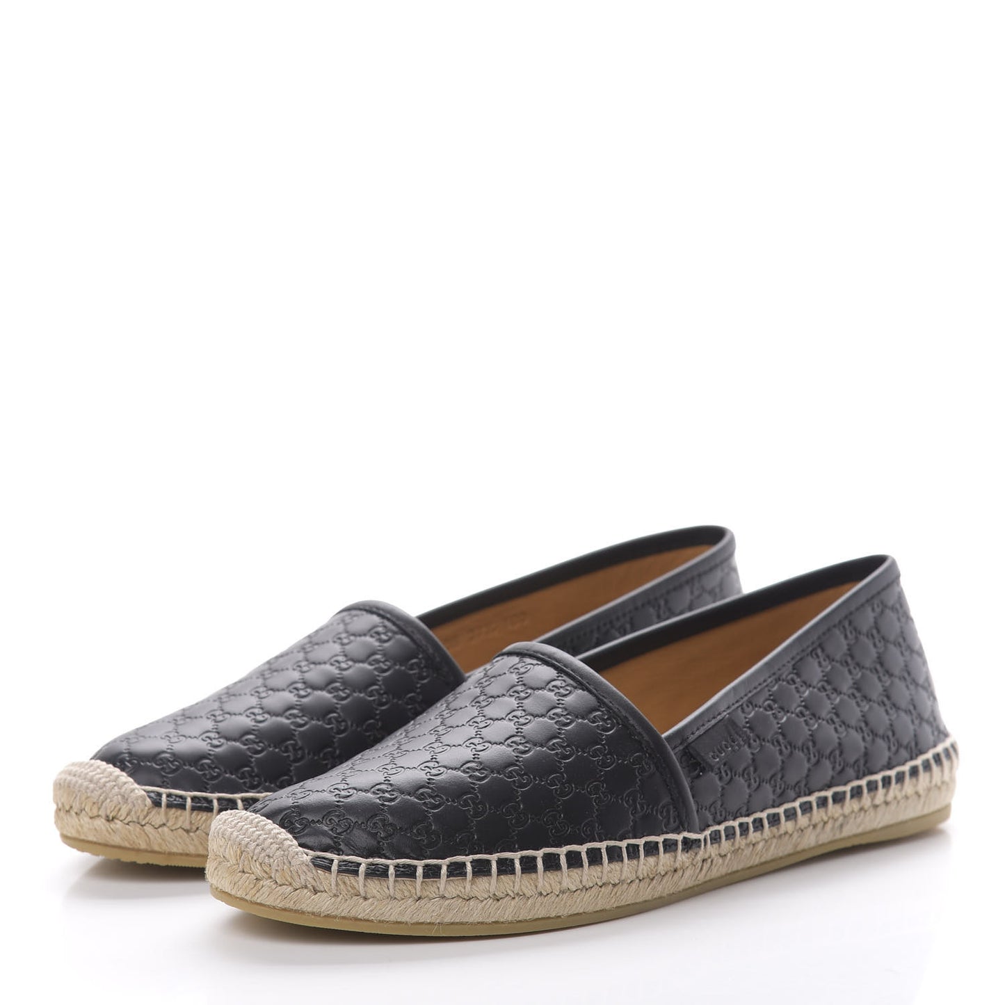 Microguccissima Signature Espadrilles 37.5 Black