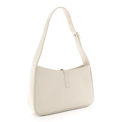 Saint Laurent Smooth Calfskin Le 5 A 7 Hobo Blanc Vintage 3 of 15