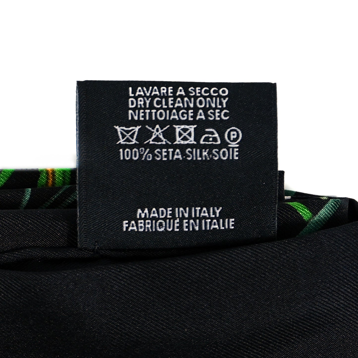 Silk Twill Flora Beauty Square Scarf Black