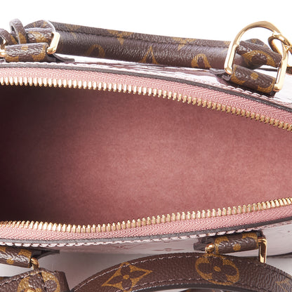 Louis Vuitton Vernis Monogram Alma BB Rose Pale Metallise 7 of 8