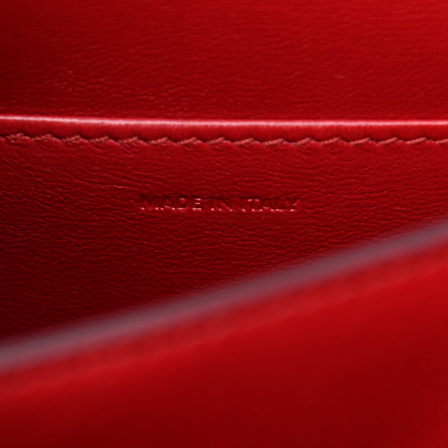 Box Calfskin Teen Classic Box Flap Bag Red