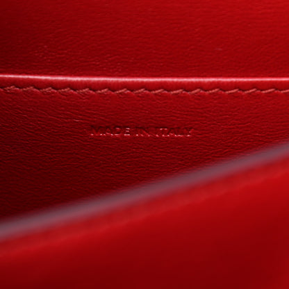 Celine Box Calfskin Teen Classic Box Flap Bag Red 7 of 12