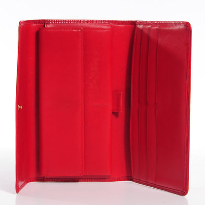 Louis Vuitton Epi Porte Tresor International Wallet Rouge 5 of 7