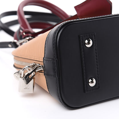 Louis Vuitton Epi Tri-Color Alma BB Vanilla Fuchsia Black 6 of 8
