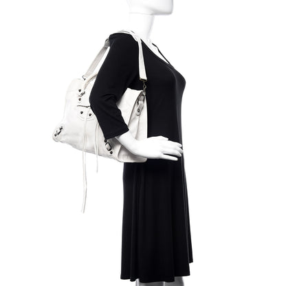 Balenciaga Chevre Classic Hardware City White Light 2 of 16