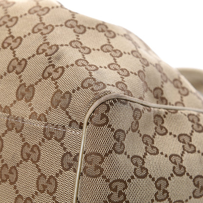 Gucci Monogram Medium Sukey Tote Champagne 9 of 22
