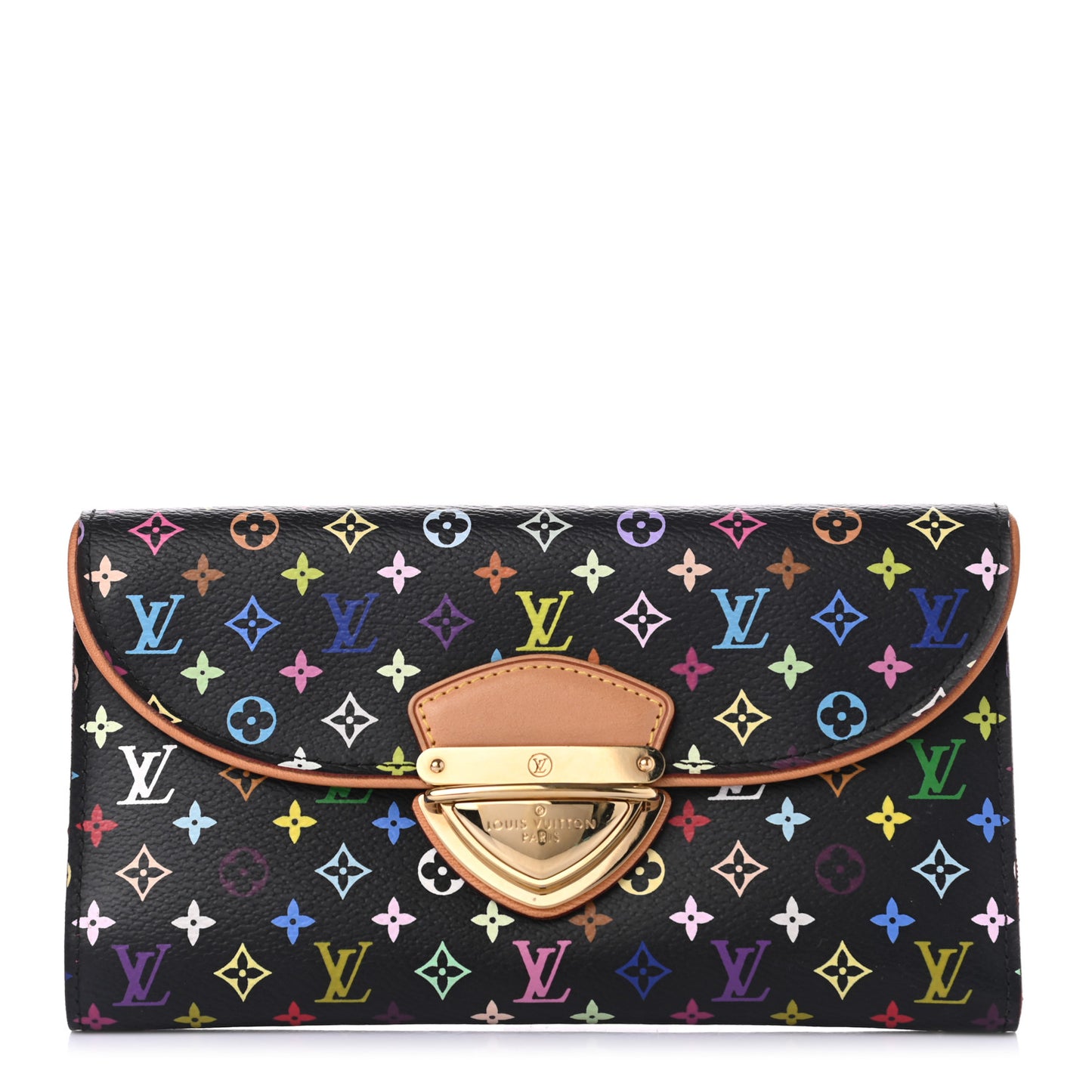 Monogram Multicolor Eugenie Wallet Black Grenade