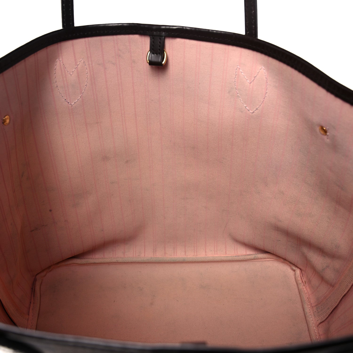 Louis Vuitton Damier Ebene Neo Neverfull MM Rose Ballerine 13 of 16