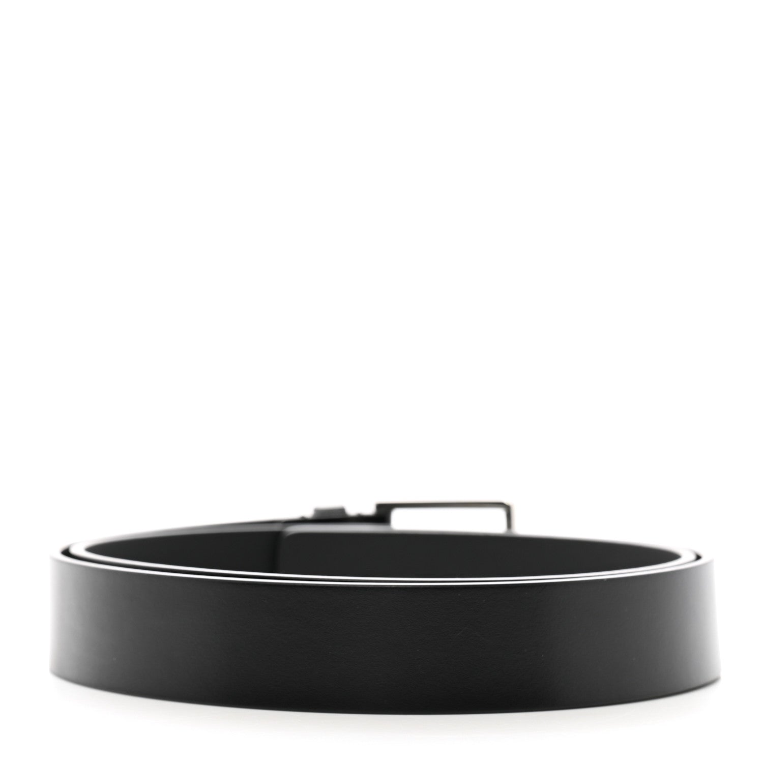 Christian Dior Calfskin Dior Homme 30mm Belt 95 38 Black 2 of 7