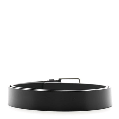 Christian Dior Calfskin Dior Homme 30mm Belt 95 38 Black 2 of 7