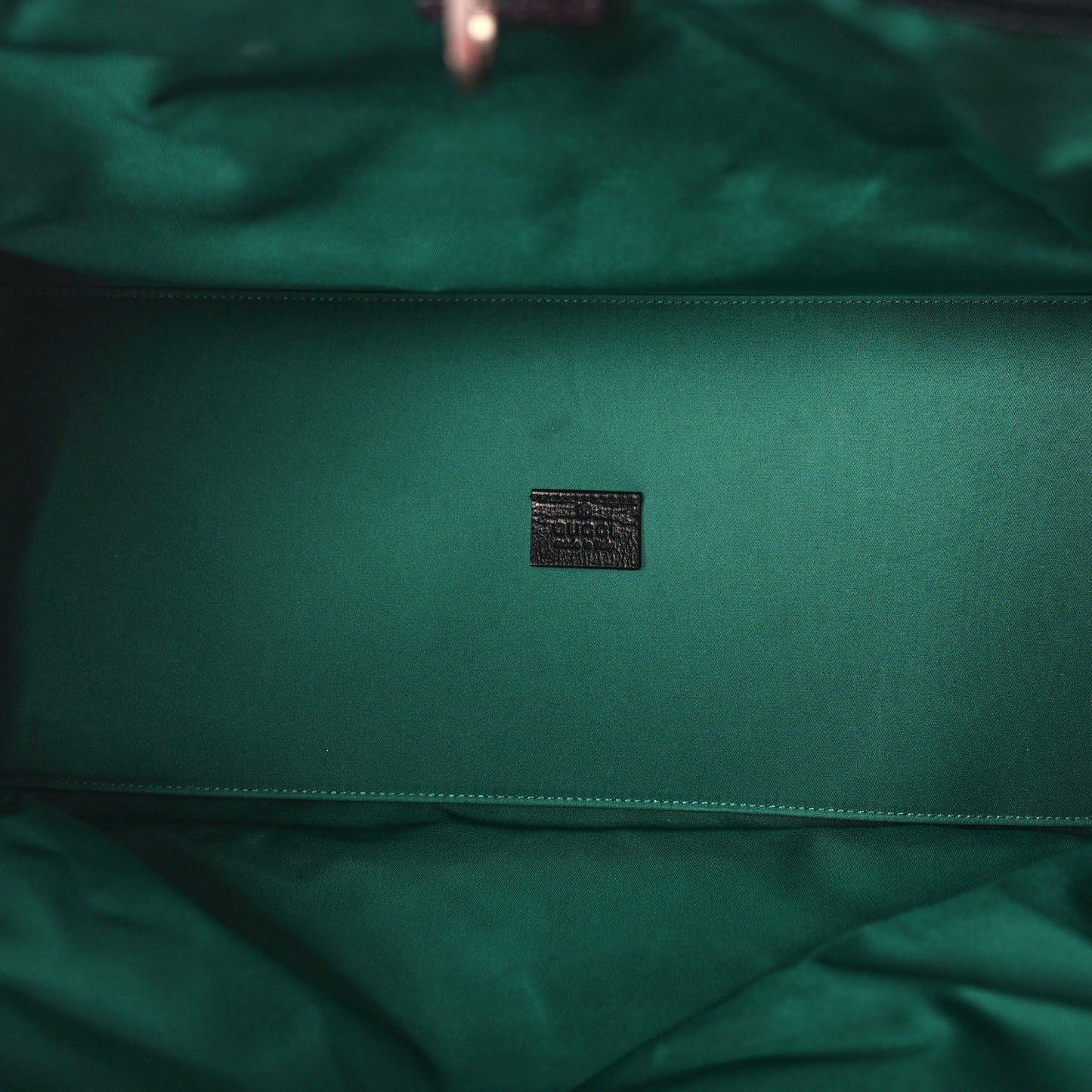 Econyl Nylon Monogram Large Off The Grid Tote Bag Scrabble Green Black