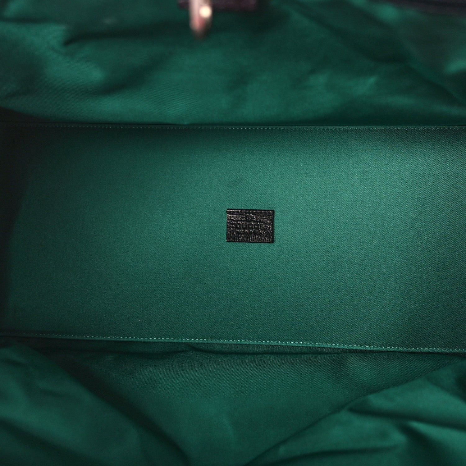 Gucci Econyl Nylon Monogram Large Off The Grid Tote Bag Scrabble Green Black 5 of 11