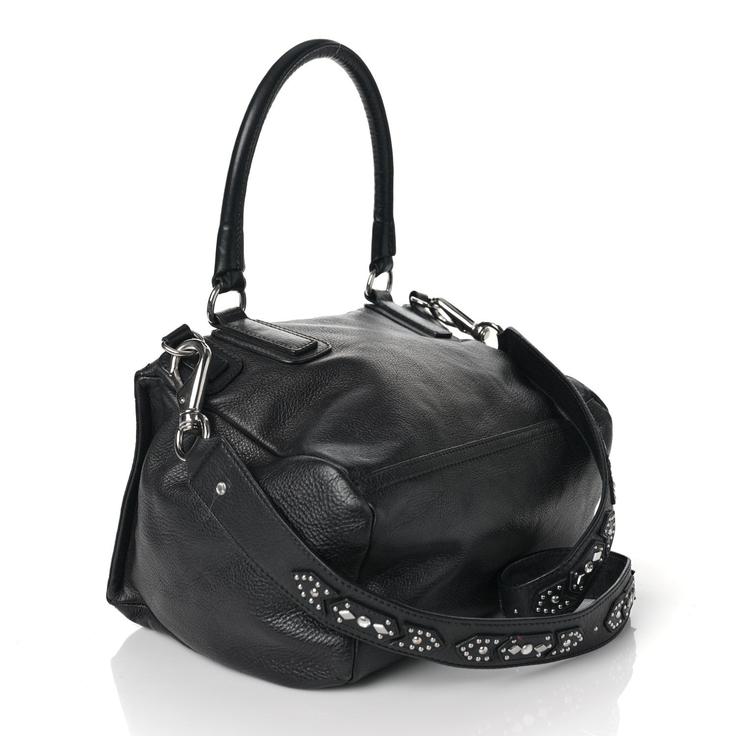 Givenchy Calfskin Studded Small Pandora Black 3 of 10