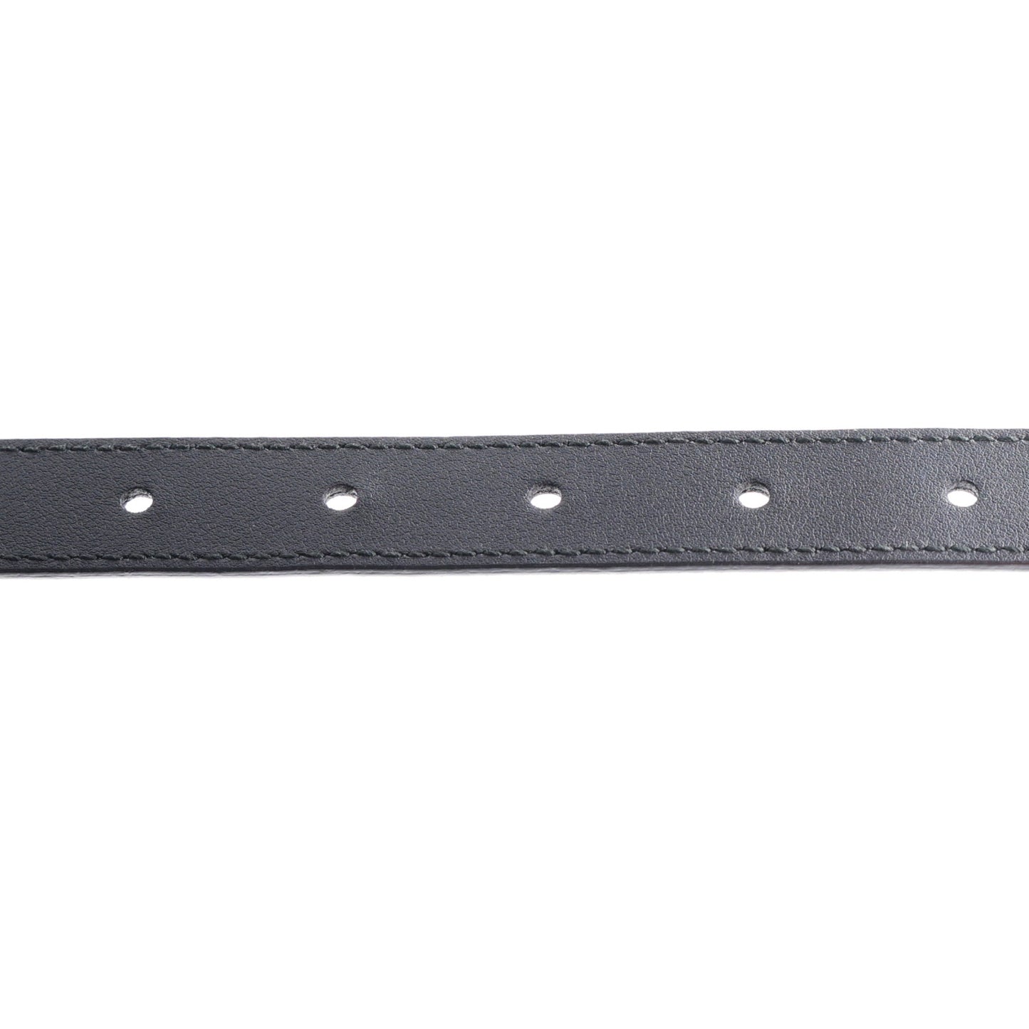 Calfskin Double G 20mm Belt 75 30 Black
