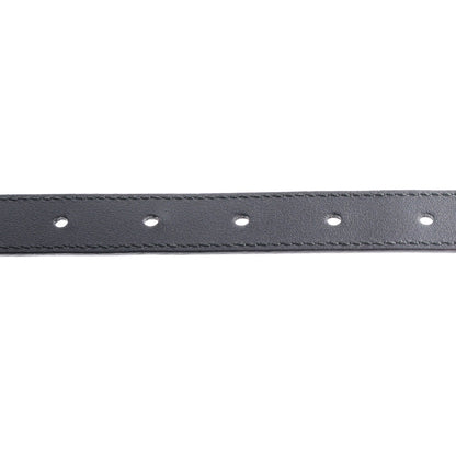Gucci Calfskin Double G 20mm Belt 75 30 Black 4 of 5