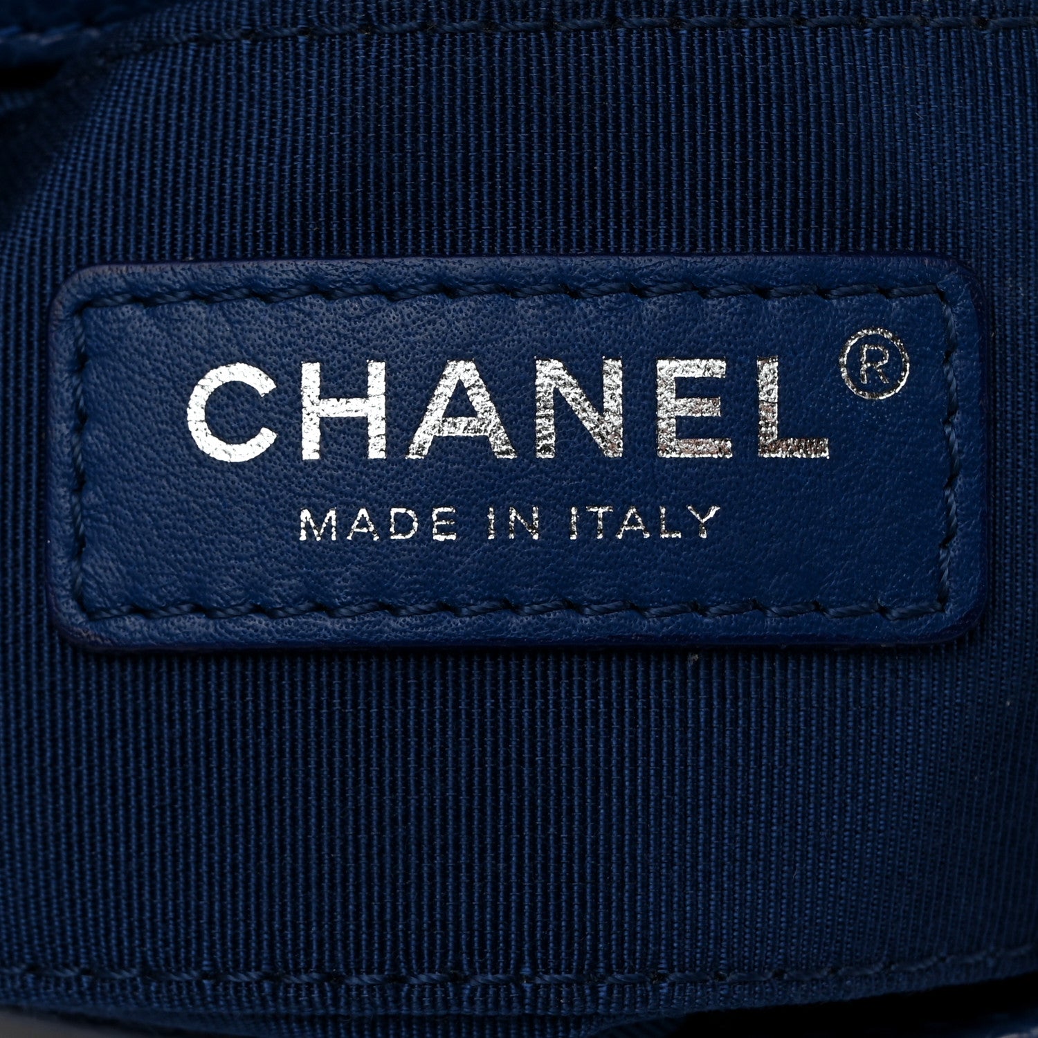 Chanel Caviar Quilted Incognito Mini Square Flap Dark Blue 6 of 10